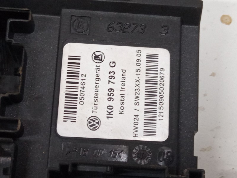 Recambio de elevalunas electrico izquierdo 3p para volkswagen golf v (1k1) 2.0 tdi 16v referencia OEM IAM 1K0959793G  