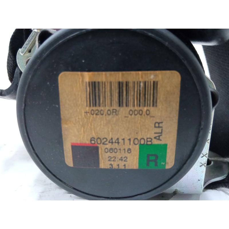 Recambio de cinturon seguridad trasero derecho para mitsubishi colt vi (z3_a, z2_a) 1.5 di-d (z39a) referencia OEM IAM 602441100