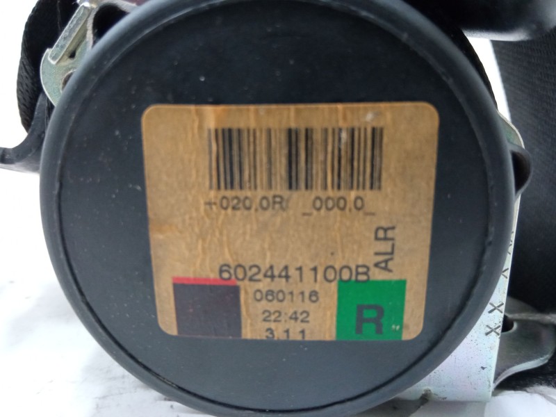 Recambio de cinturon seguridad trasero derecho para mitsubishi colt vi (z3_a, z2_a) 1.5 di-d (z39a) referencia OEM IAM 602441100