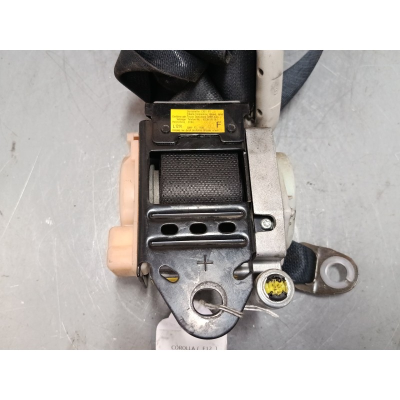 Recambio de cinturon seguridad delantero izquierdo para toyota corolla (_e12_) 1.4 vvt-i (zze120_) referencia OEM IAM C9147N  