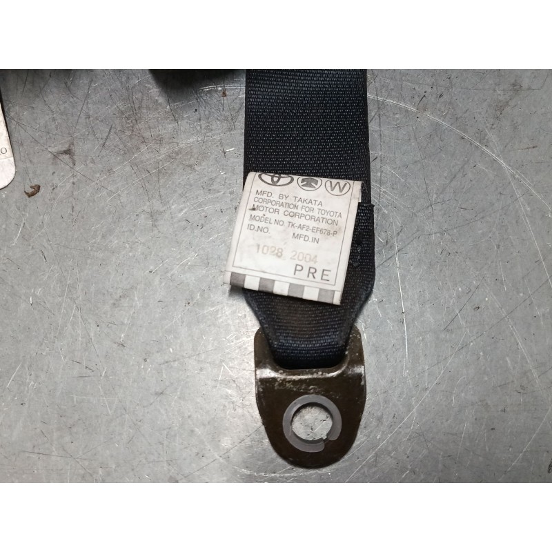 Recambio de cinturon seguridad delantero izquierdo para toyota corolla (_e12_) 1.4 vvt-i (zze120_) referencia OEM IAM C9147N  