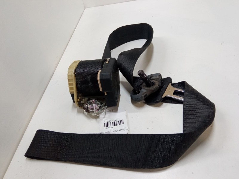 Recambio de cinturon seguridad delantero izquierdo para opel corsa c (x01) 1.2 (f08, f68) referencia OEM IAM   