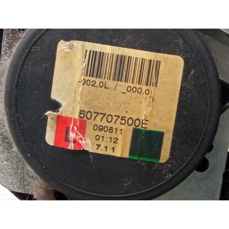 Recambio de cinturon seguridad delantero izquierdo para opel corsa d (s07) 1.2 (l08, l68) referencia OEM IAM 607707500E  