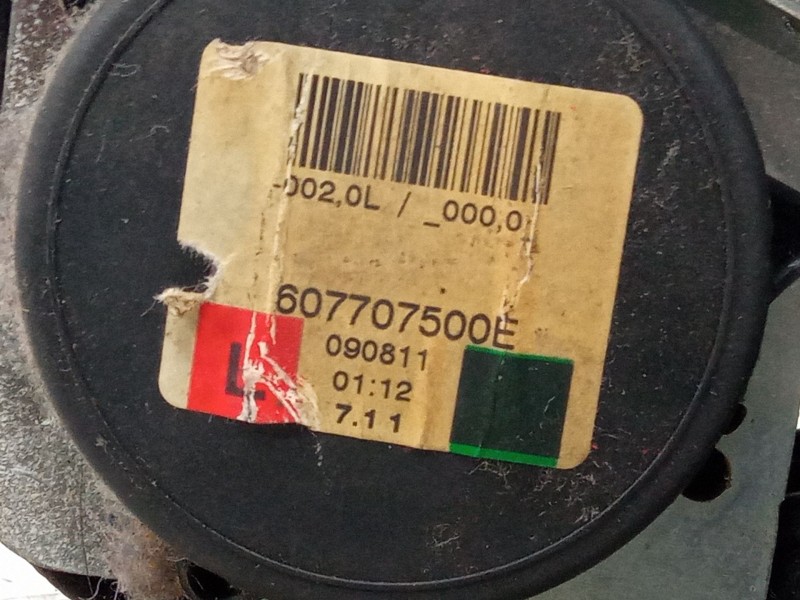 Recambio de cinturon seguridad delantero izquierdo para opel corsa d (s07) 1.2 (l08, l68) referencia OEM IAM 607707500E  