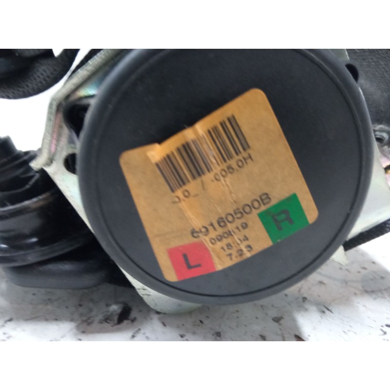 Recambio de cinturon seguridad trasero derecho para opel corsa d (s07) 1.2 (l08, l68) referencia OEM IAM 69160500B  