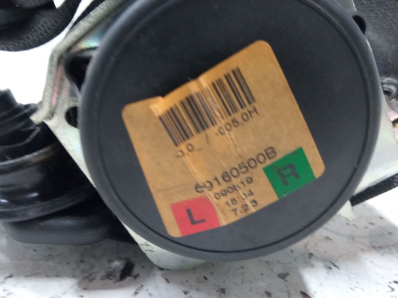 Recambio de cinturon seguridad trasero derecho para opel corsa d (s07) 1.2 (l08, l68) referencia OEM IAM 69160500B  