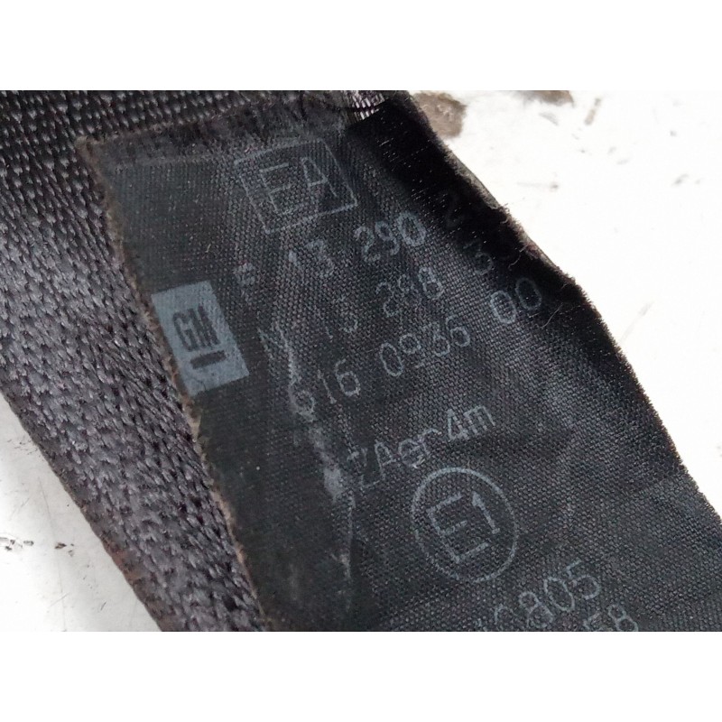 Recambio de cinturon seguridad trasero izquierdo para opel corsa d (s07) 1.2 (l08, l68) referencia OEM IAM   