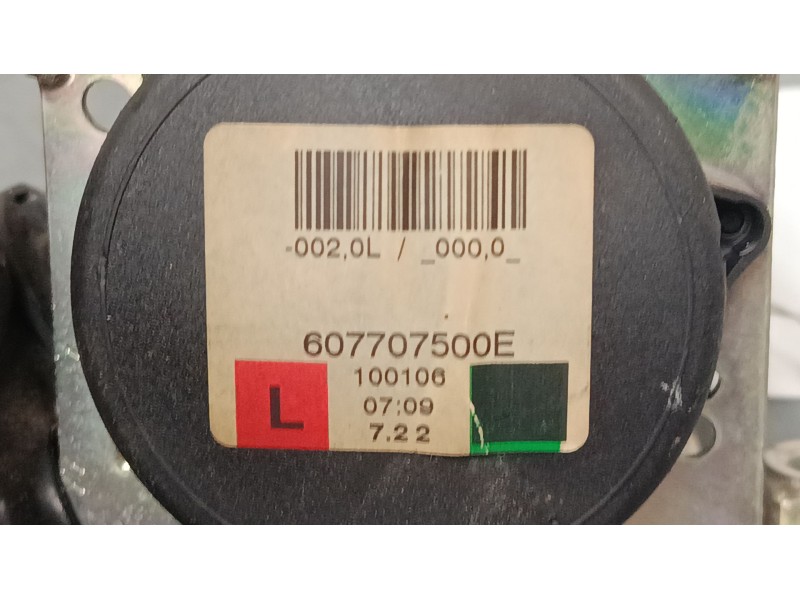 Recambio de cinturon seguridad delantero izquierdo para opel corsa d (s07) 1.3 cdti (l08, l68) referencia OEM IAM 607707500E  