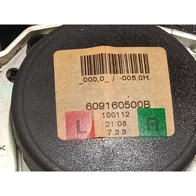 Recambio de cinturon seguridad trasero izquierdo para opel corsa d (s07) 1.3 cdti (l08, l68) referencia OEM IAM 609160500B  
