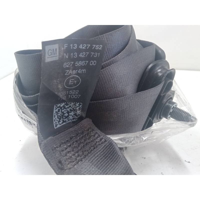 Recambio de cinturon seguridad trasero izquierdo para opel corsa e (x15) 1.3 cdti (08, 68) referencia OEM IAM 609160500D  