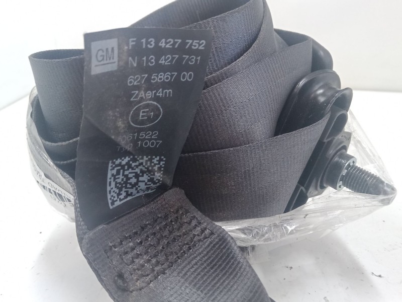 Recambio de cinturon seguridad trasero izquierdo para opel corsa e (x15) 1.3 cdti (08, 68) referencia OEM IAM 609160500D  