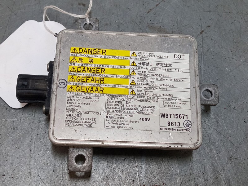 Recambio de centralita faros xenon para mazda 5 (cr) 2.0 cd (cr19) referencia OEM IAM W3T15671  