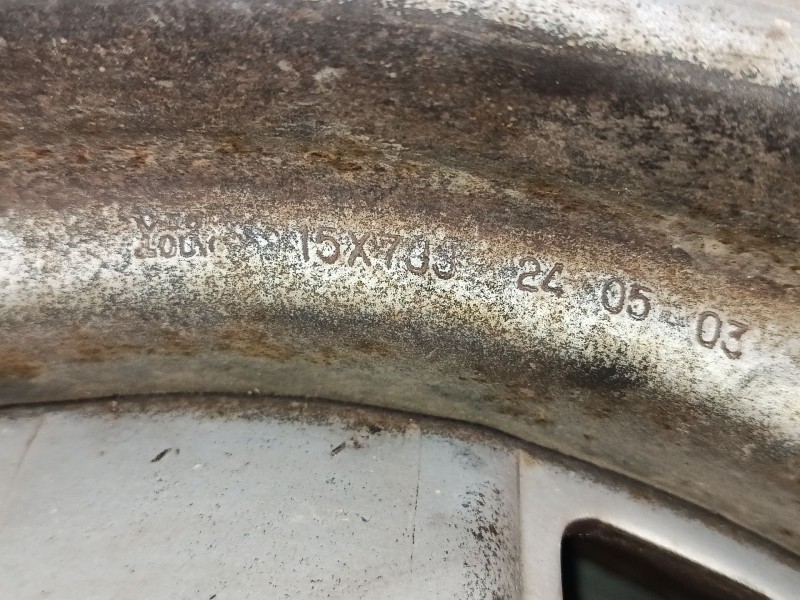 Recambio de llanta chapa 15´´ para ssangyong korando (kj) 2.9 td referencia OEM IAM   