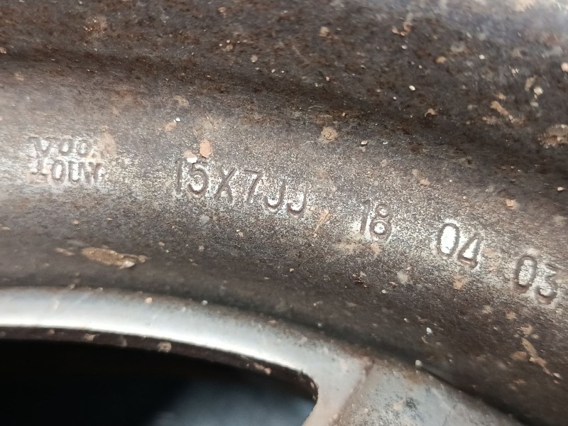 Recambio de llanta chapa 15´´ para ssangyong korando (kj) 2.9 td referencia OEM IAM   