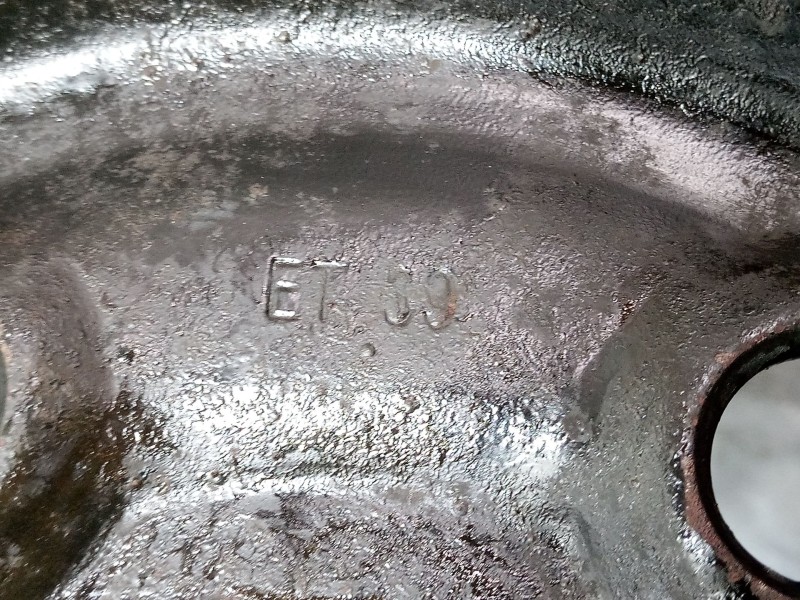 Recambio de llanta chapa 15´´ para fiat doblo autobús (263_) 1.3 d multijet (263axc1a) referencia OEM IAM   