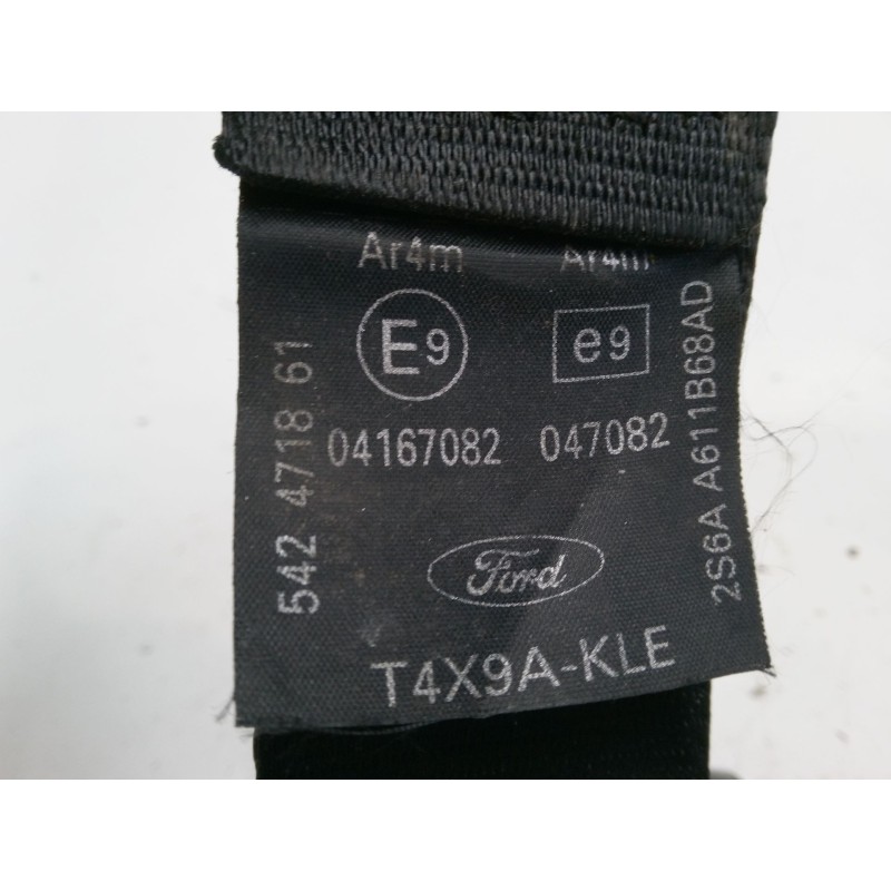 Recambio de cinturon seguridad trasero derecho para ford fiesta v (jh_, jd_) 1.4 tdci referencia OEM IAM   