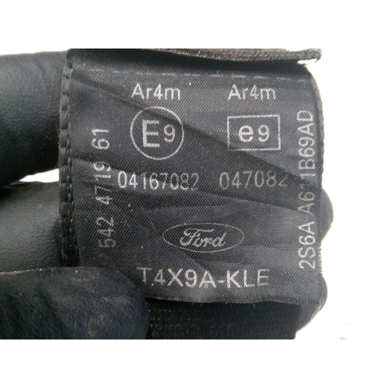 Recambio de cinturon seguridad trasero izquierdo para ford fiesta v (jh_, jd_) 1.4 tdci referencia OEM IAM   