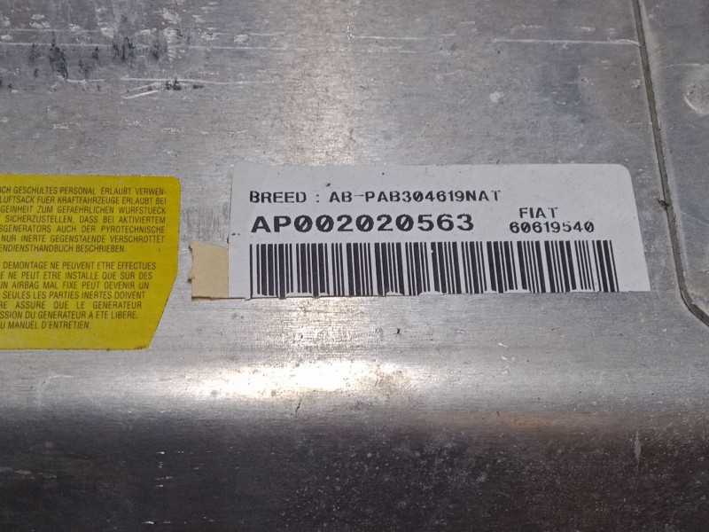 Recambio de airbag salpicadero para alfa romeo 156 (932_) 1.9 jtd (932b2) referencia OEM IAM 60619540  
