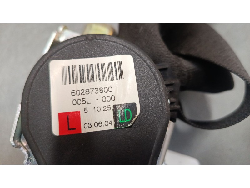 Recambio de cinturon seguridad delantero izquierdo para smart forfour (454) 1.1 (454.030) referencia OEM IAM 602873800  