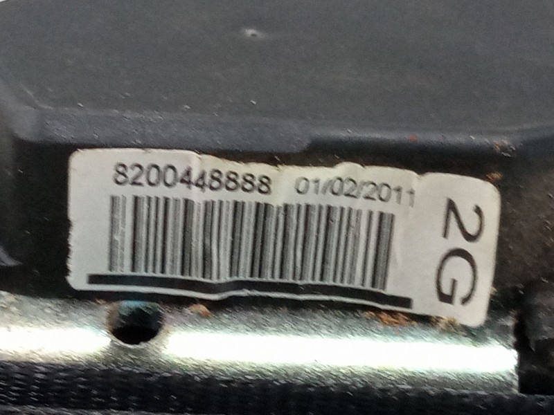Recambio de cinturon seguridad trasero izquierdo para renault kangoo / grand kangoo ii (kw0/1_) 1.5 dci 90 (kw05, kw08, kw0g, kw