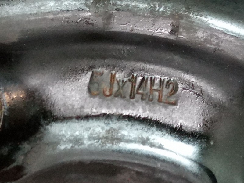 Recambio de llanta chapa 14´´ para volkswagen polo v (6r1, 6c1) 1.2 referencia OEM IAM   