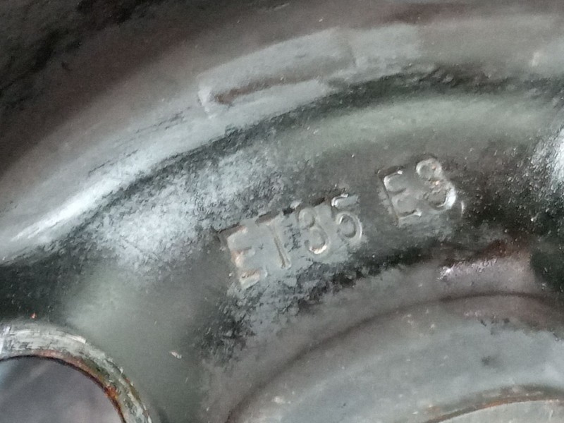 Recambio de llanta chapa 14´´ para volkswagen polo v (6r1, 6c1) 1.2 referencia OEM IAM   