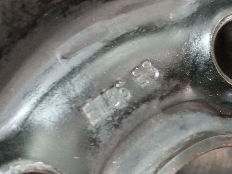 Recambio de llanta chapa 14´´ para volkswagen polo v (6r1, 6c1) 1.2 referencia OEM IAM   