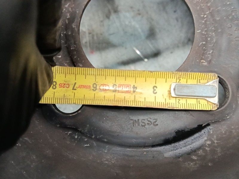 Recambio de llanta chapa 15´´ para dacia dokker furgoneta/monovolumen 1.5 dci 75 / blue dci 75 (fejw, feah) referencia OEM IAM  