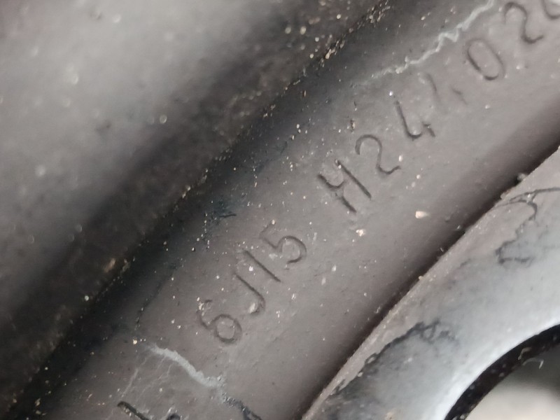 Recambio de llanta chapa 15´´ para dacia dokker furgoneta/monovolumen 1.5 dci 75 / blue dci 75 (fejw, feah) referencia OEM IAM  