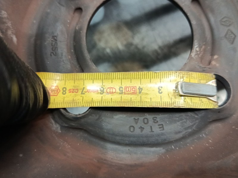 Recambio de llanta chapa 15´´ para dacia dokker furgoneta/monovolumen 1.5 dci 75 / blue dci 75 (fejw, feah) referencia OEM IAM  