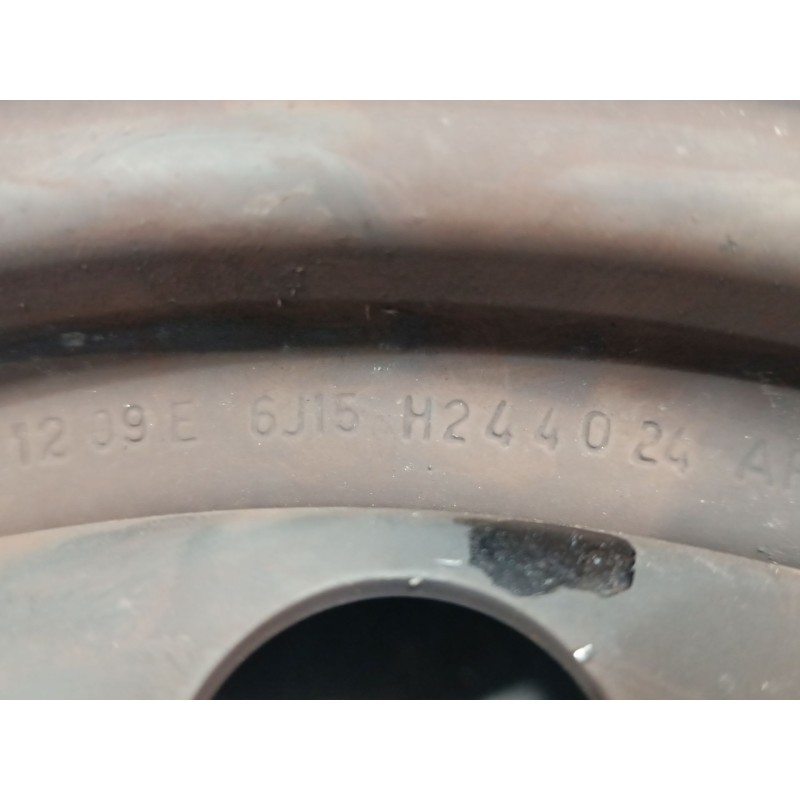Recambio de llanta chapa 15´´ para dacia dokker furgoneta/monovolumen 1.5 dci 75 / blue dci 75 (fejw, feah) referencia OEM IAM  