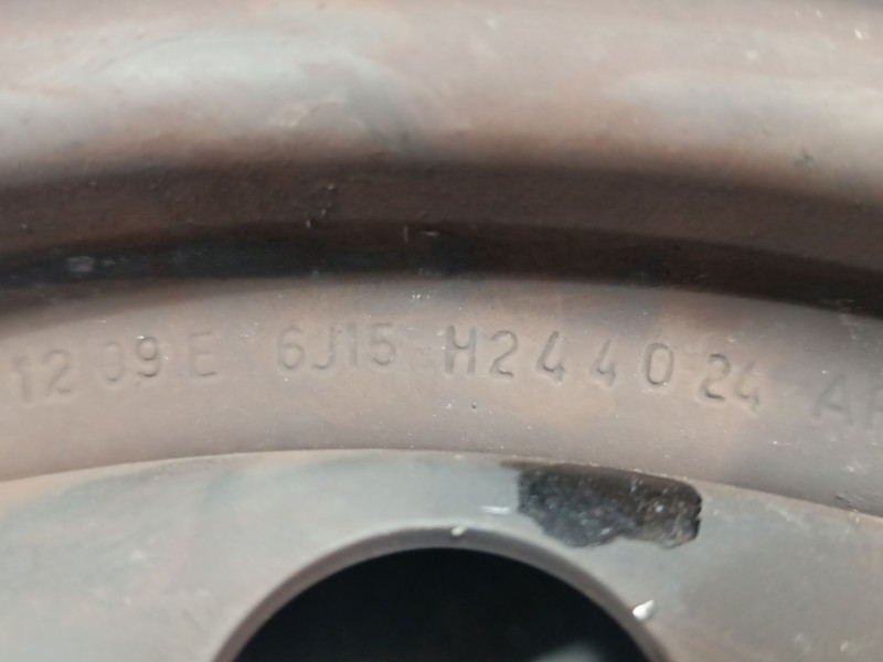 Recambio de llanta chapa 15´´ para dacia dokker furgoneta/monovolumen 1.5 dci 75 / blue dci 75 (fejw, feah) referencia OEM IAM  