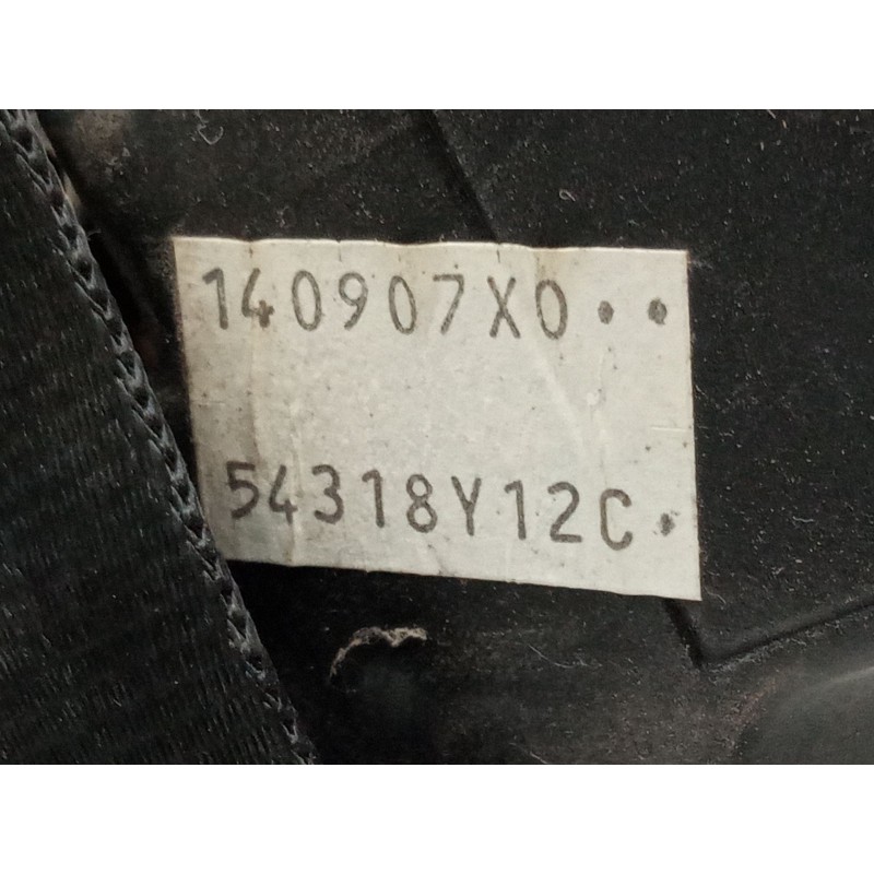 Recambio de cinturon seguridad trasero izquierdo para citroën berlingo / berlingo first monospace (mf_, gjk_, gfk_) 1.6 hdi 75 (