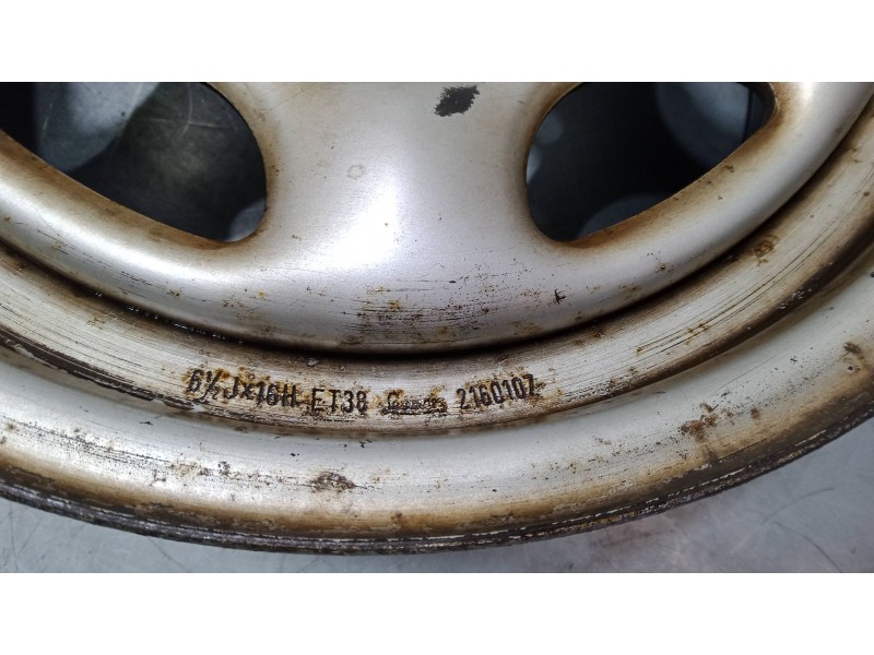 Recambio de llanta chapa 16´´ para opel frontera a (u92) 2.8 td (5bmwl4, 5bsud2) referencia OEM IAM   