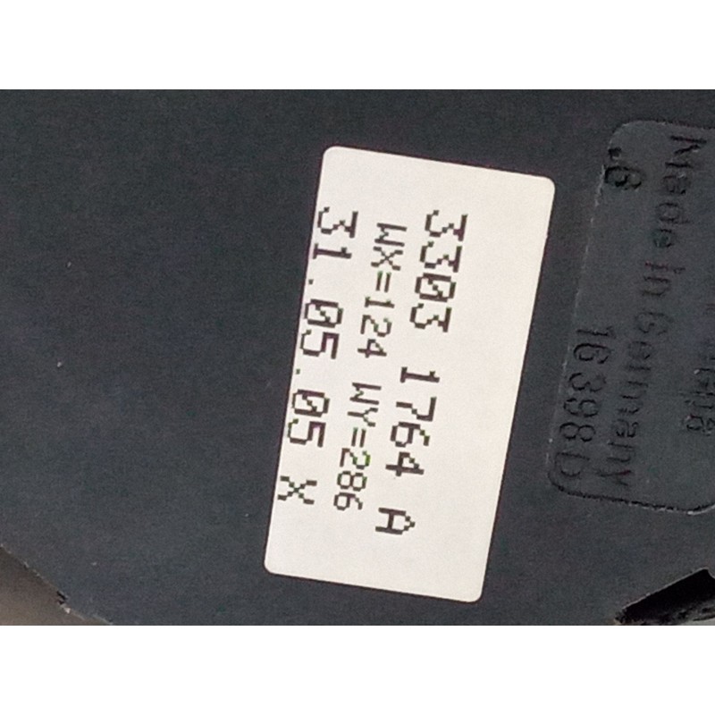 Recambio de cinturon seguridad trasero derecho para fiat panda / panda classic (169_) 1.3 d multijet (169.axc1a) referencia OEM 