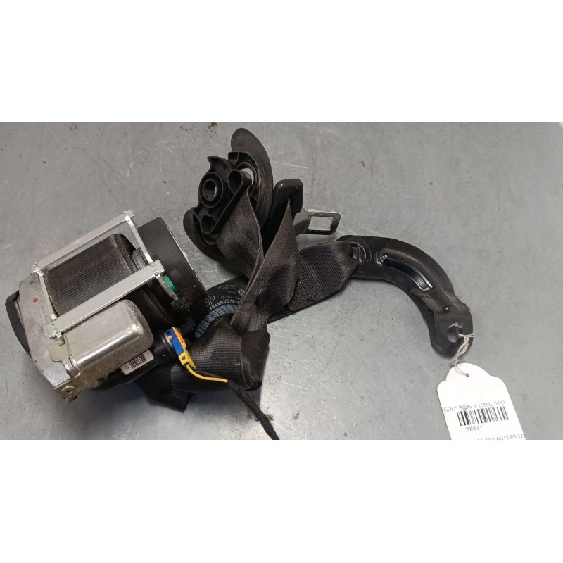 Recambio de cinturon seguridad delantero izquierdo para volkswagen golf plus v (5m1, 521) 1.9 tdi referencia OEM IAM 609629300  