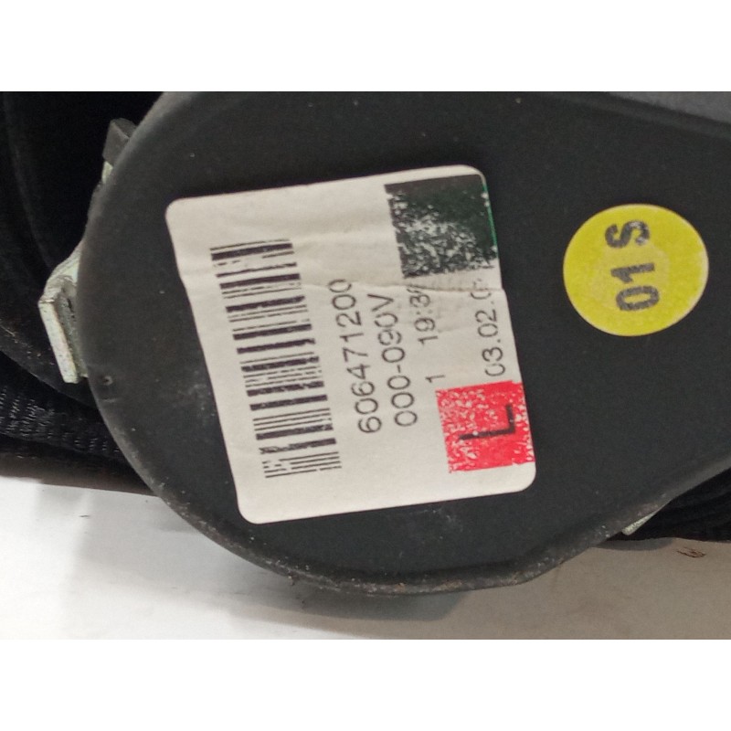 Recambio de cinturon seguridad trasero izquierdo para volkswagen golf v (1k1) 1.9 tdi 4motion referencia OEM IAM 606471200  