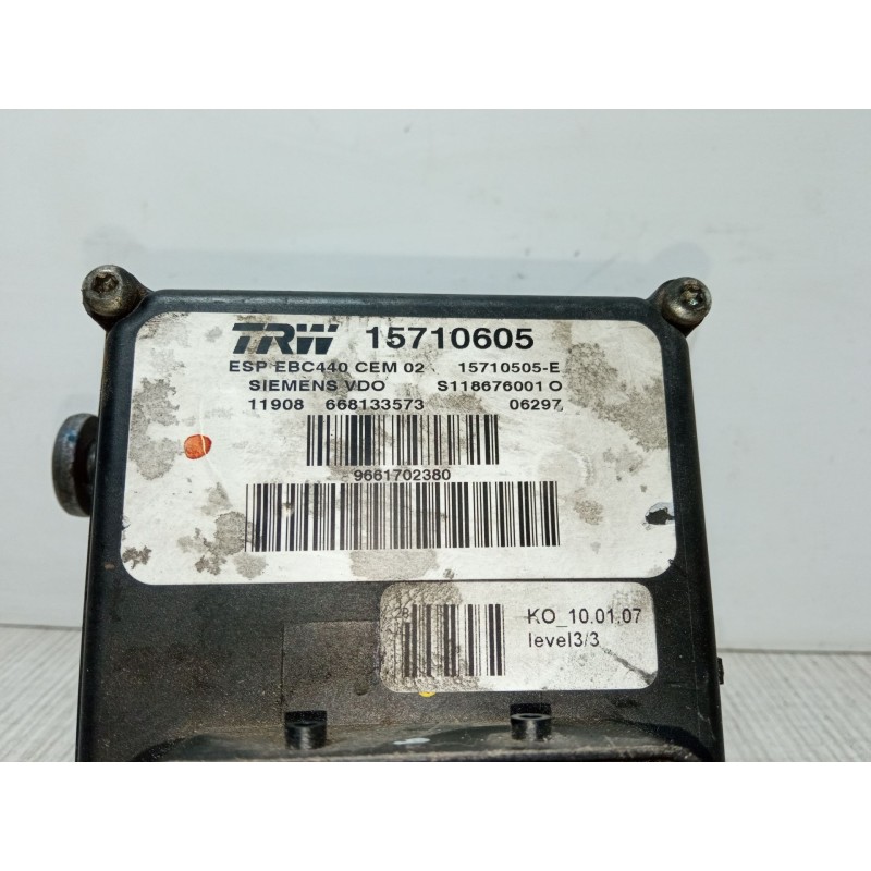 Recambio de abs para peugeot 407 sw (6e_, 6d_) 2.0 hdi 135 referencia OEM IAM 15710605  