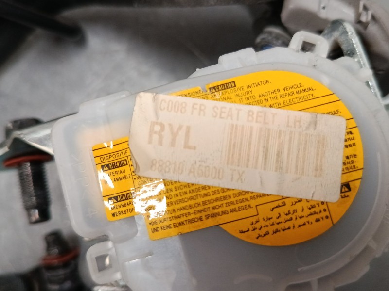 Recambio de cinturon seguridad delantero izquierdo para hyundai i30 (gd) 1.4 crdi referencia OEM IAM   