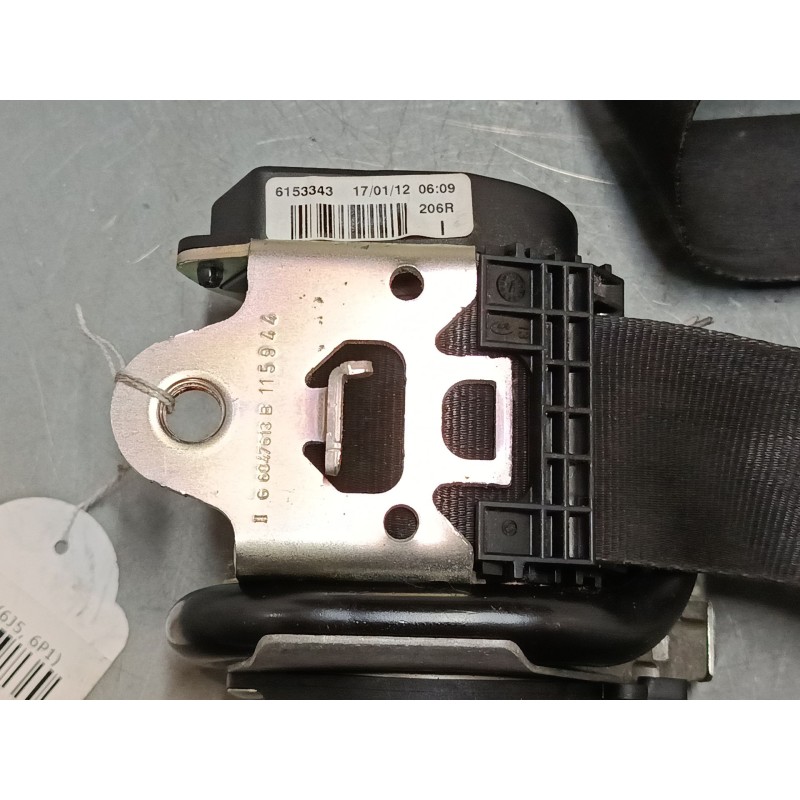 Recambio de cinturon seguridad delantero izquierdo para seat ibiza iv (6j5, 6p1) 1.6 tdi referencia OEM IAM 6153343  