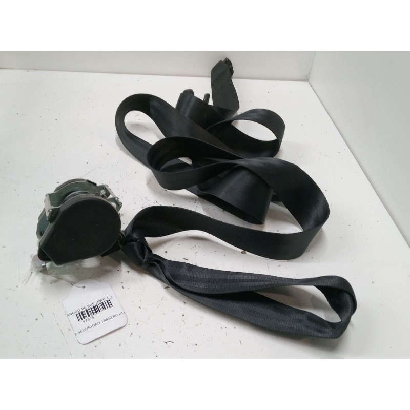 Recambio de cinturon seguridad trasero derecho para renault kangoo be bop (kw0/1_) 1.5 dci 75 referencia OEM IAM 8200448878  