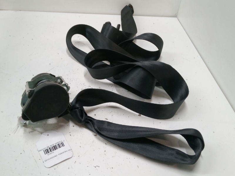 Recambio de cinturon seguridad trasero derecho para renault kangoo be bop (kw0/1_) 1.5 dci 75 referencia OEM IAM 8200448878  