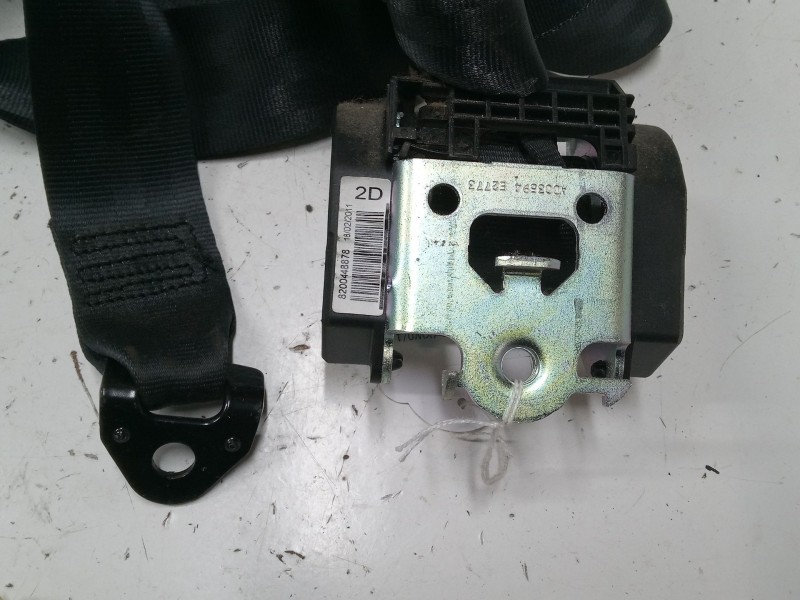 Recambio de cinturon seguridad trasero derecho para renault kangoo be bop (kw0/1_) 1.5 dci 75 referencia OEM IAM 8200448878  