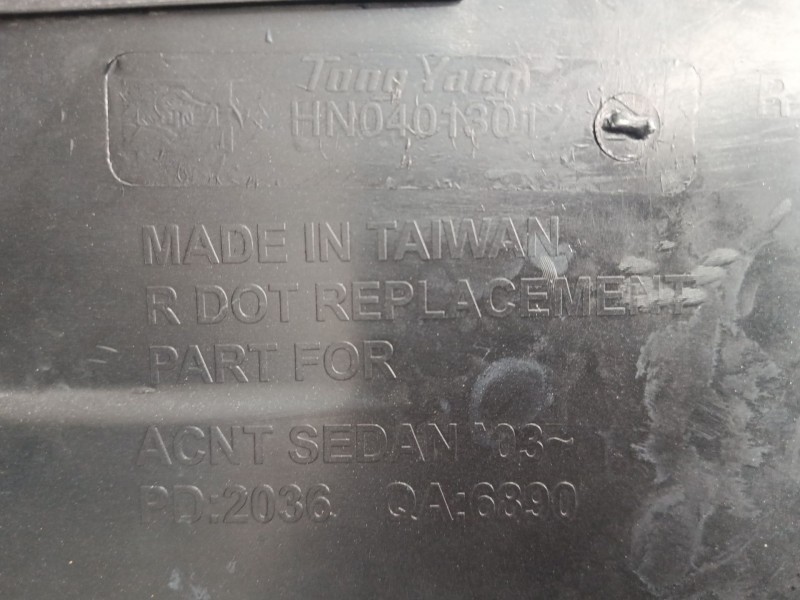 Recambio de paragolpes delantero para hyundai accent ii (lc) 1.3 referencia OEM IAM   