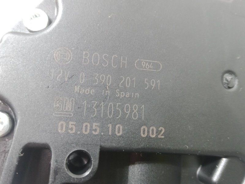 Recambio de motor limpia trasero para opel astra h (a04) 1.6 (l48) referencia OEM IAM 13105981  