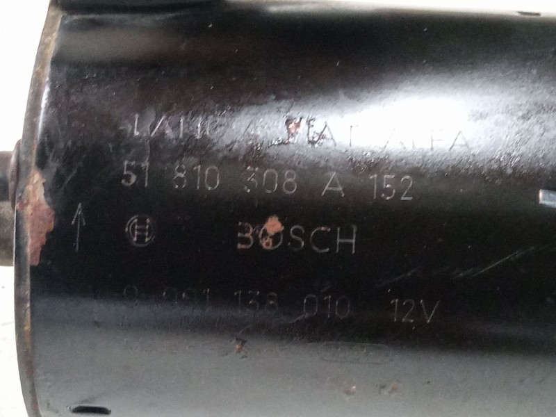 Recambio de motor arranque para jeep renegade suv (bu, b1, bv) 1.6 crd referencia OEM IAM 51810308A152 0001138010 