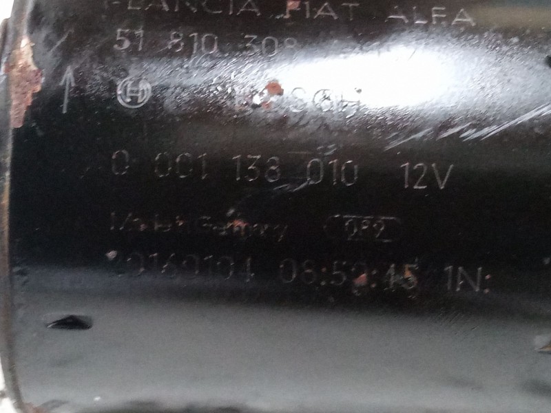 Recambio de motor arranque para jeep renegade suv (bu, b1, bv) 1.6 crd referencia OEM IAM 51810308A152 0001138010 