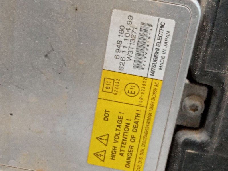 Recambio de faro izquierdo xenon para bmw 3 (e90) 320 d referencia OEM IAM 631169427379  