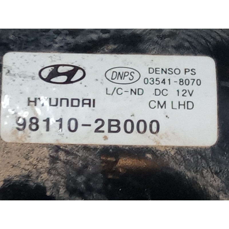 Recambio de motor limpia delantero para hyundai santa fé ii (cm) 2.2 crdi gls referencia OEM IAM 981102B000  