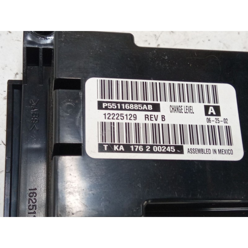 Recambio de mando climatizador para jeep grand cherokee ii (wj, wg) 2.7 crd 4x4 referencia OEM IAM P55116885AB  